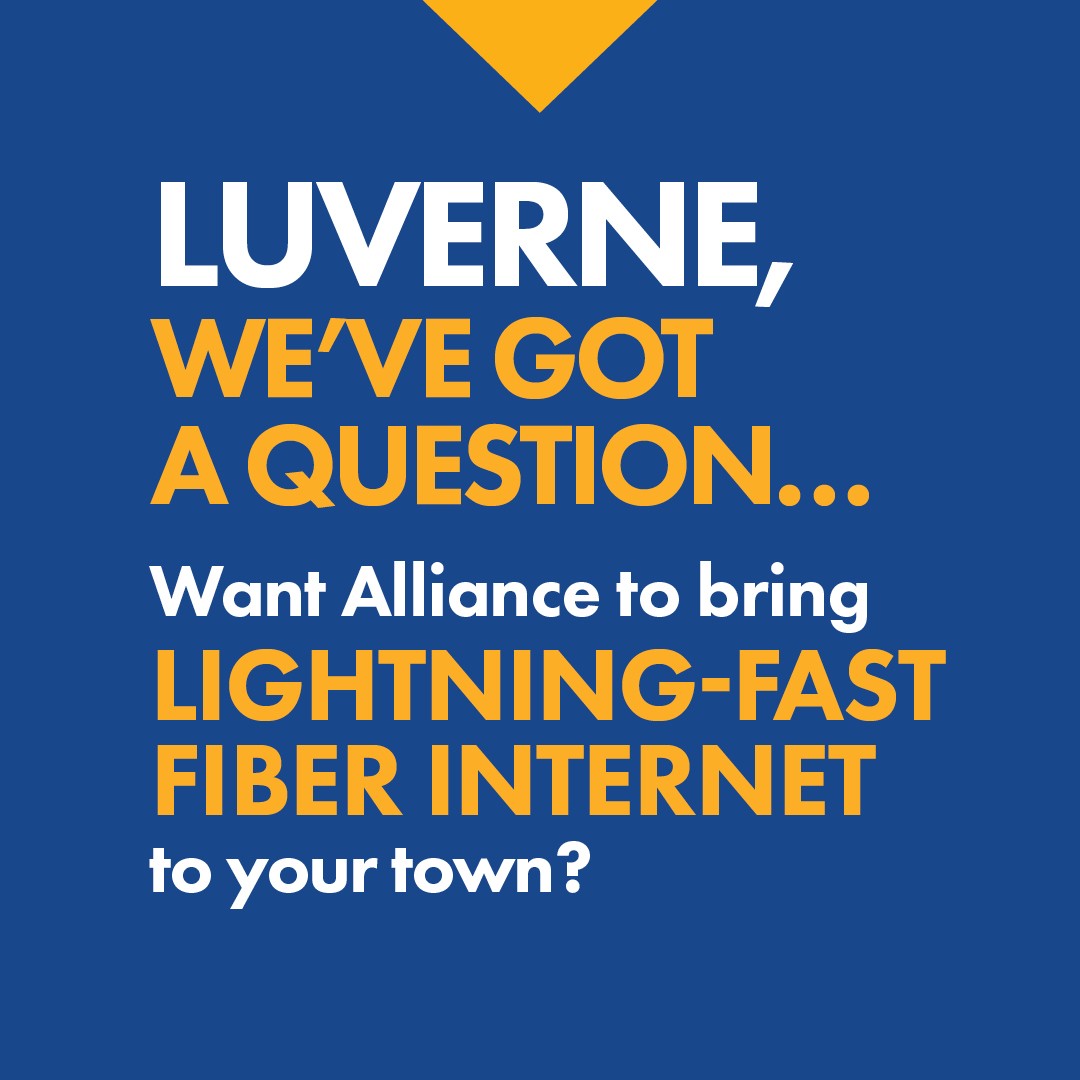 Alliance exploring fiber internet expansion in Luverne, MN - Alliance ...